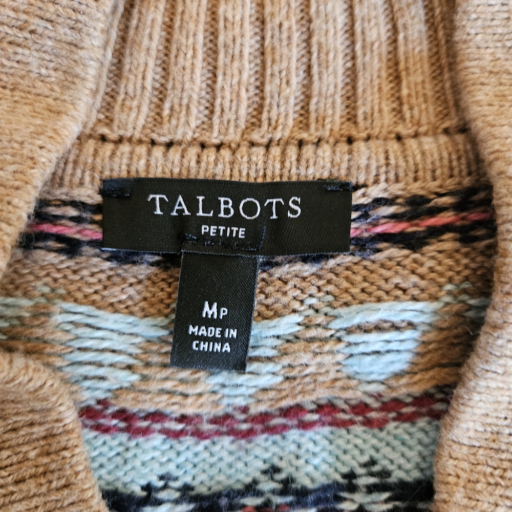 Men's Multicolor Patterned Sweater - image 2